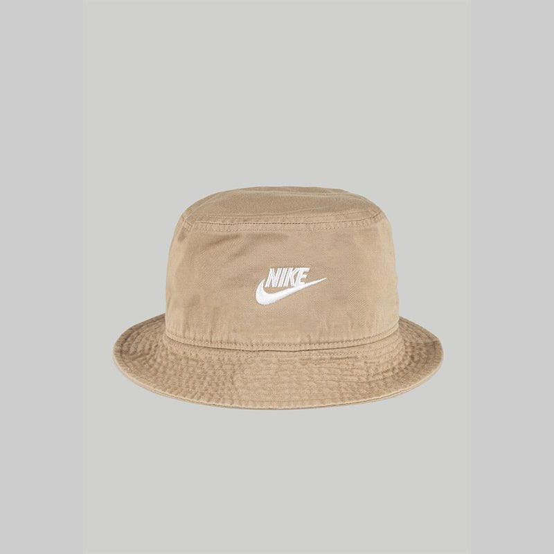 Apex Futura Washed Bucket Hat - Khaki/White - LOADED