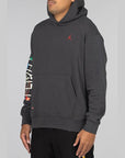 Art Fleece Hoodie - Dark Smoke Grey - LOADED