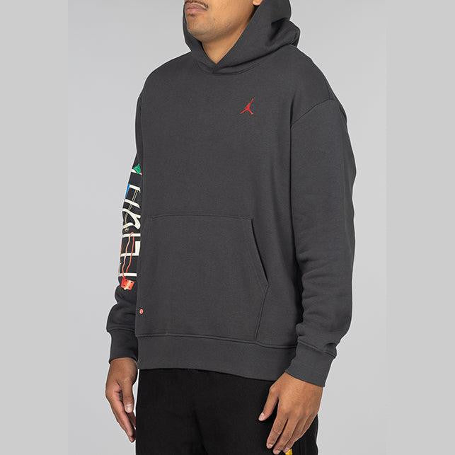 Art Fleece Hoodie - Dark Smoke Grey - LOADED