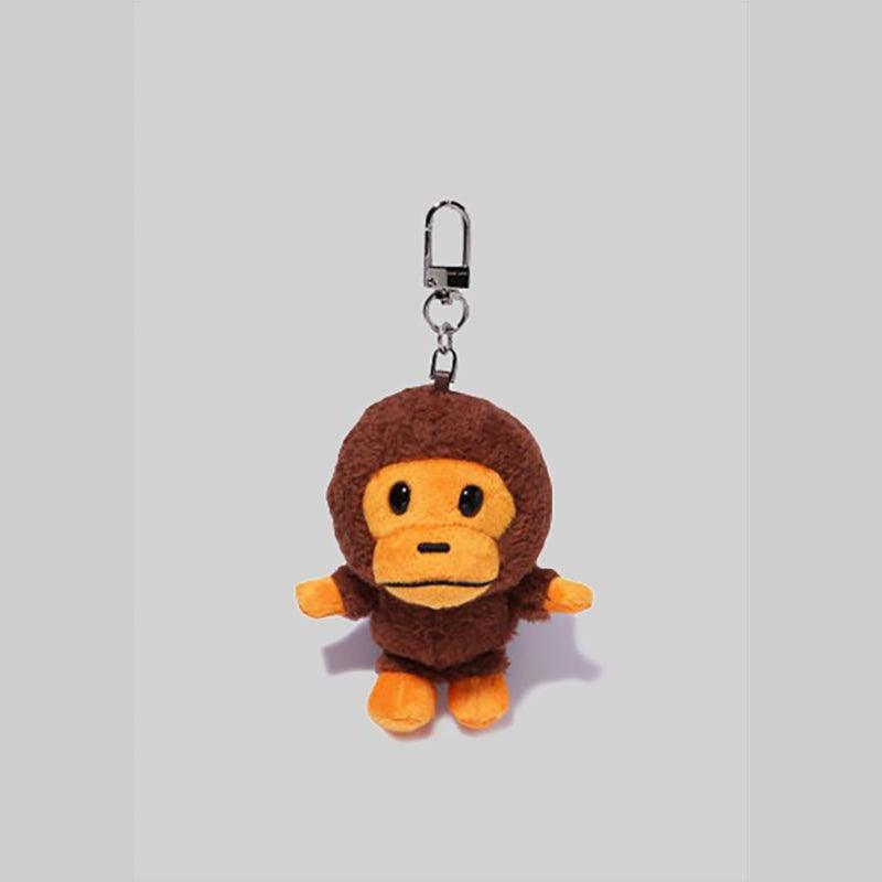 Baby Milo Plush Doll Keychain 12cm - Brown - LOADED