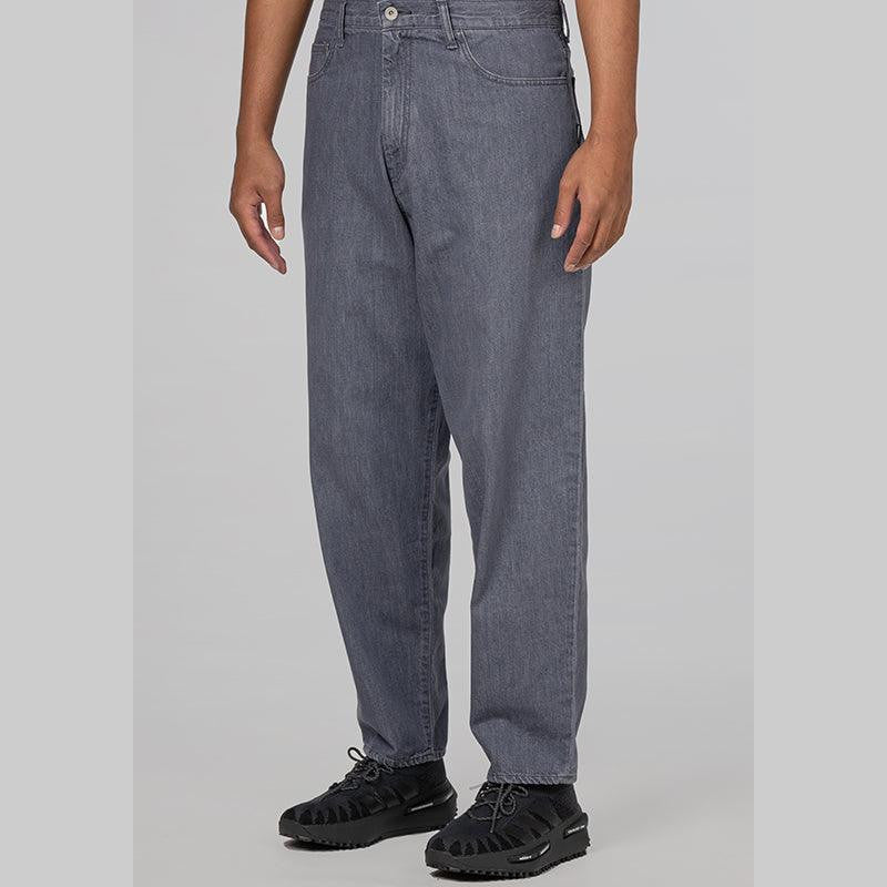 Baggy Silhouette Denim Pant - Blue Gray - LOADED