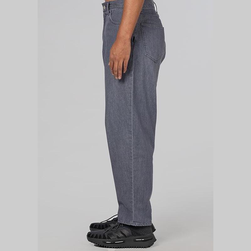 Baggy Silhouette Denim Pant - Blue Gray - LOADED