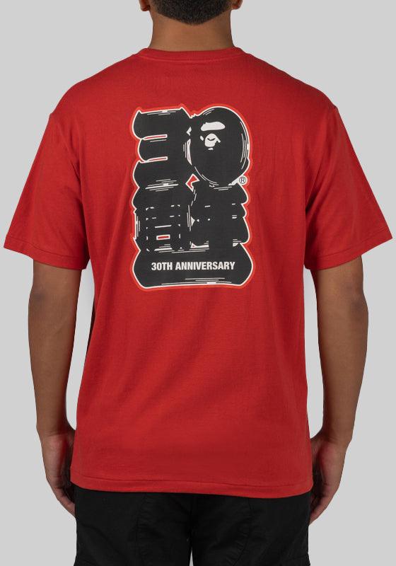 Bape 30th Anniversary T-Shirt - #3 - Red - LOADED