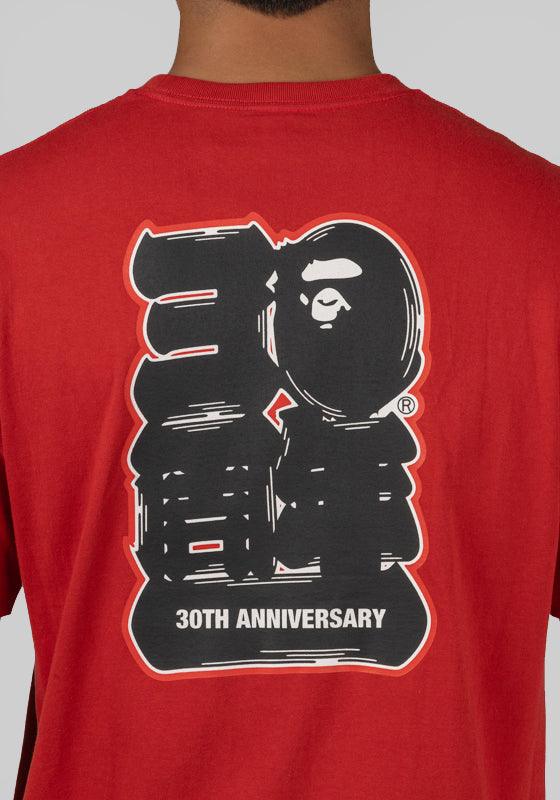 Bape 30th Anniversary T-Shirt - #3 - Red - LOADED
