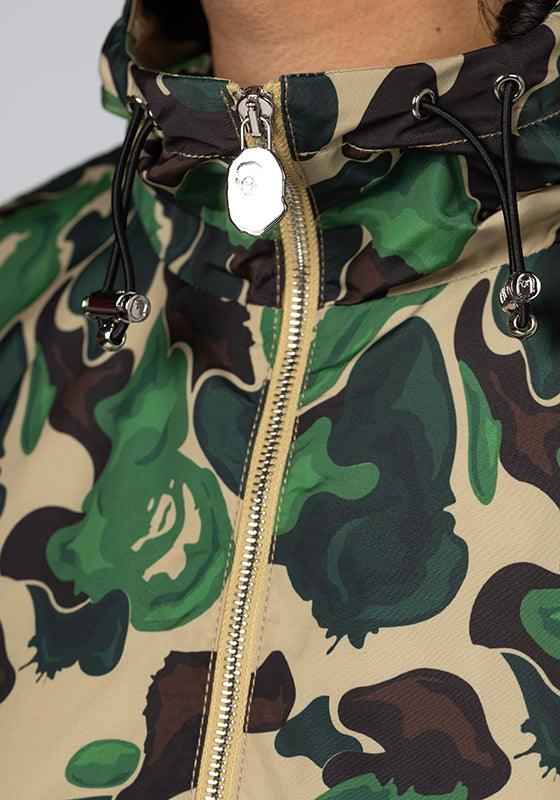 Bape Art Camo ライトウェイト フーディ ジャケット - グリーン - LOADED