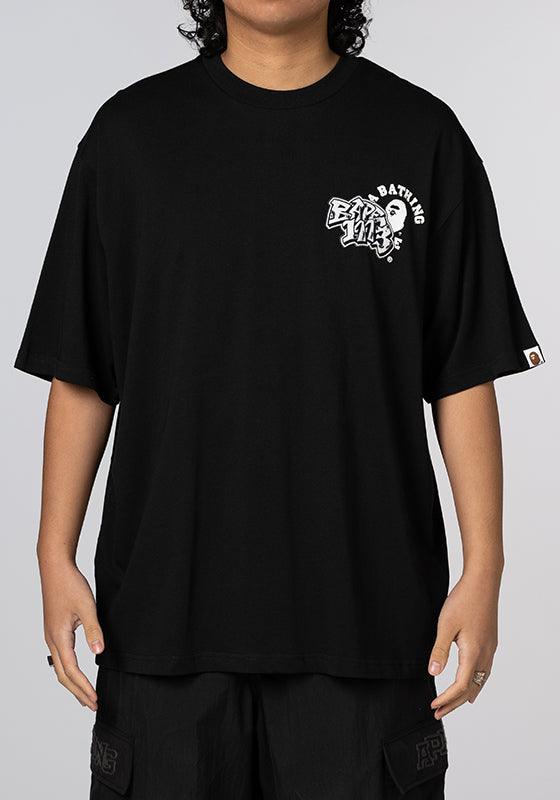 Bape Comics Graphic T-Shirt - Black - LOADED