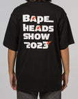 Bape Head Show Souvenir Relaxed T-Shirt - Black - LOADED