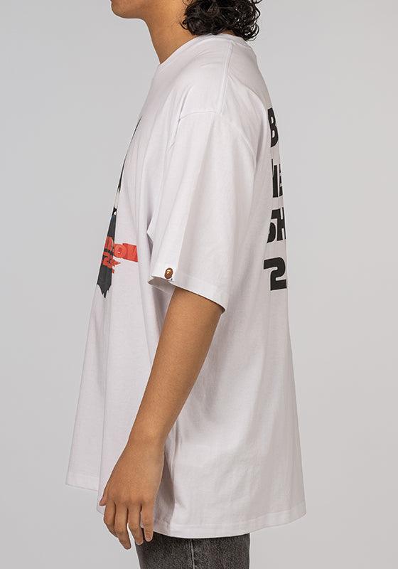 Bape Head Show Souvenir Relaxed T-Shirt -White - LOADED