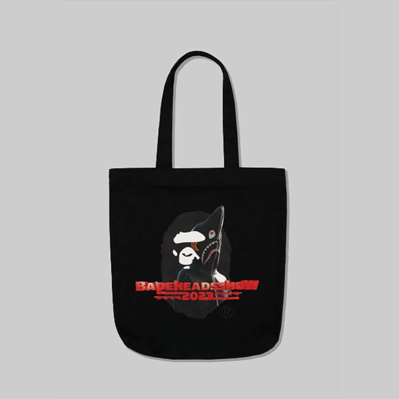 Bape Head Show Souvenir Tote Bag - Black - LOADED