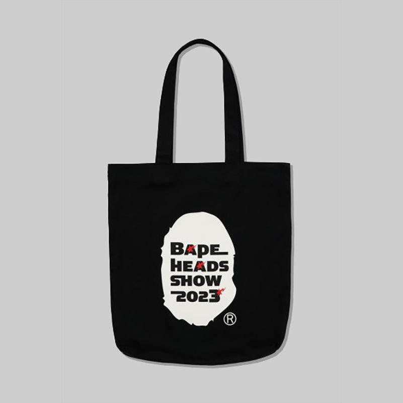 Bape Head Show Souvenir Tote Bag - Black - LOADED