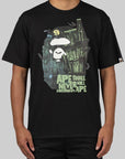 Bape Mansion Ape Head T-Shirt - Black - LOADED