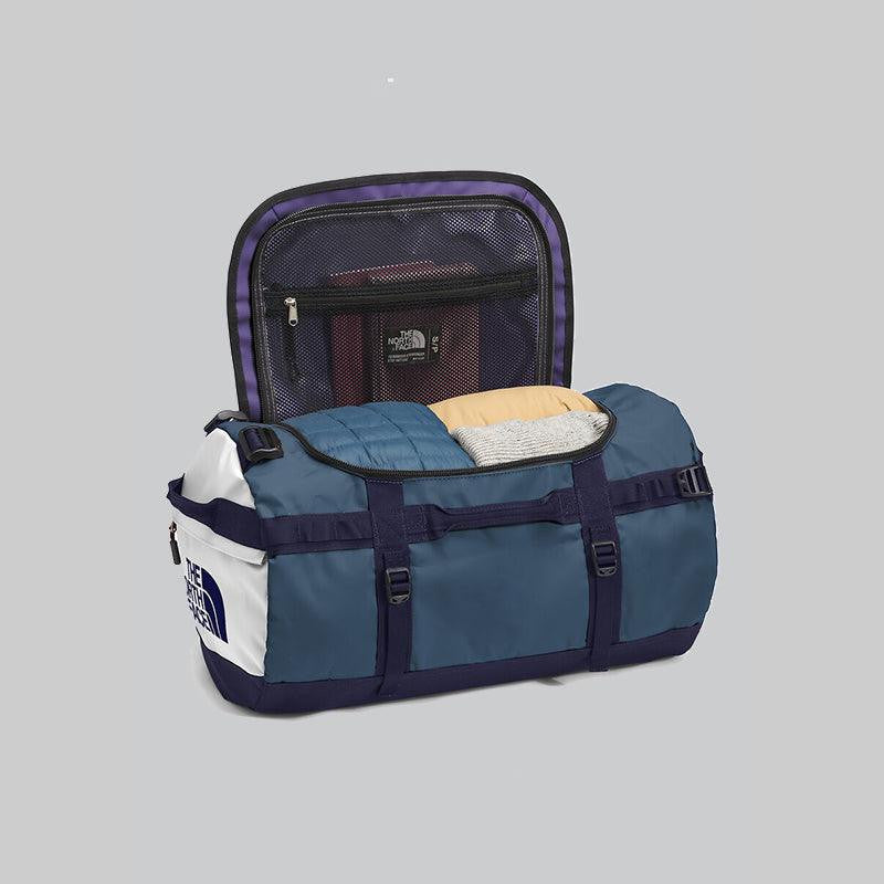 Base Camp Small Duffel - Shady Blue/Dusty Periwinkle - LOADED