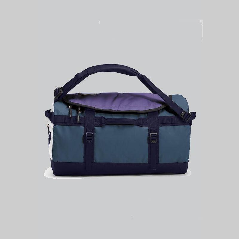 Base Camp Small Duffel - Shady Blue/Dusty Periwinkle - LOADED