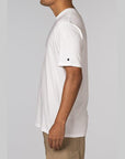 Base T-Shirt - White/Black - LOADED