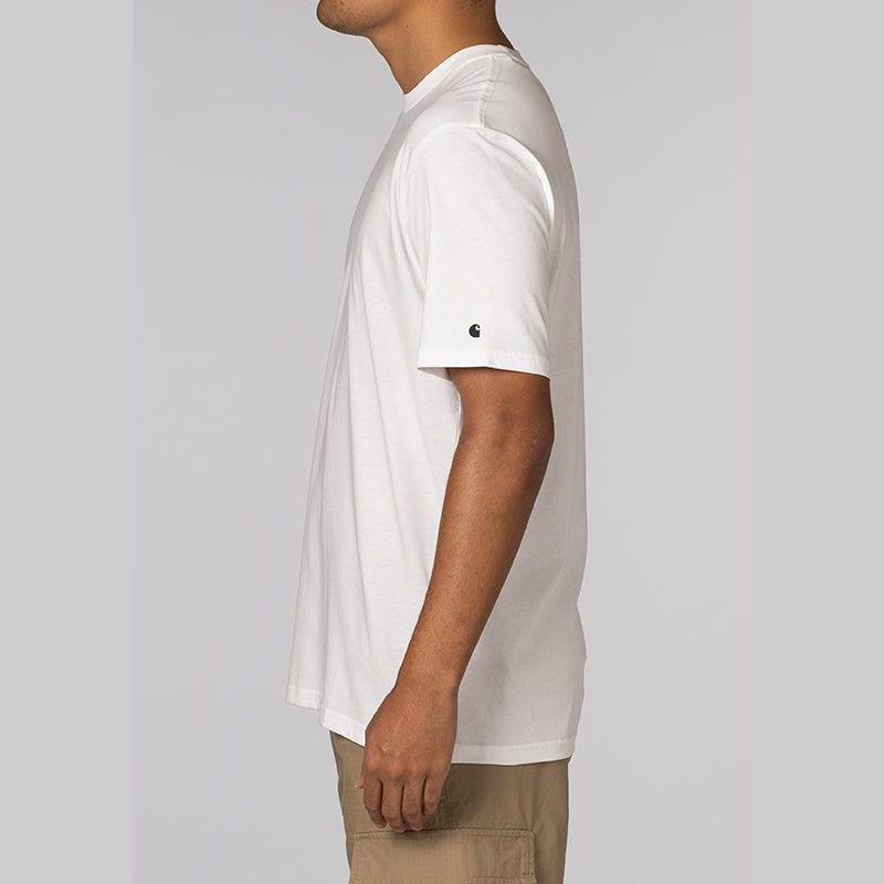 Base T-Shirt - White/Black - LOADED