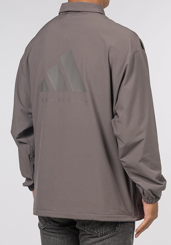 Basketball Coach Jacket - Charcoal - LOADED