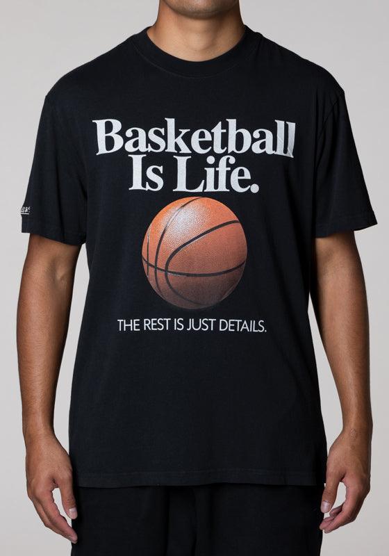 Basketball Is Life T-Shirt - Black - LOADED