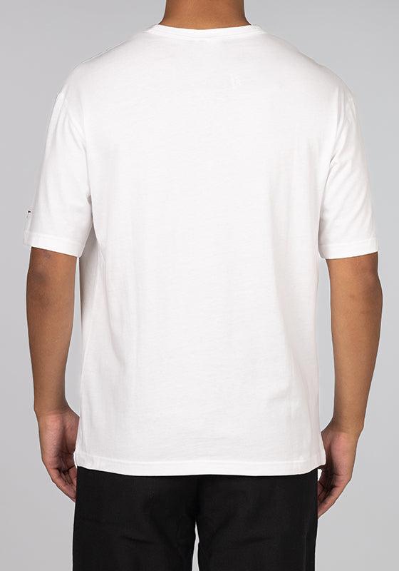 Basketball Shaq Graphic T-Shirt - White - LOADED