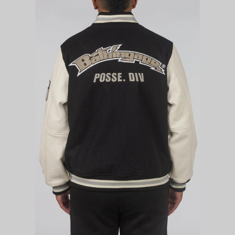 Bathing Ape Varsity Jacket - Black - LOADED