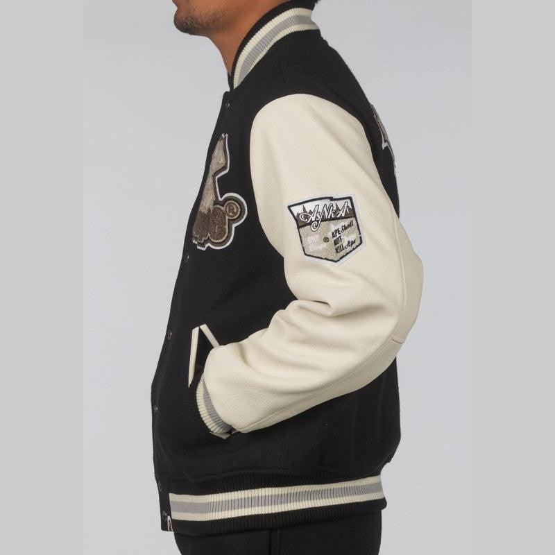 Bathing Ape Varsity Jacket - Black - LOADED