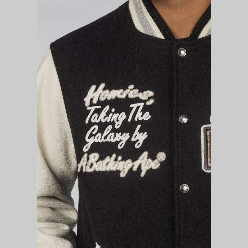 Bathing Ape Varsity Jacket - Black - LOADED