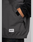 Bicolor Anorak Jacket - Black - LOADED