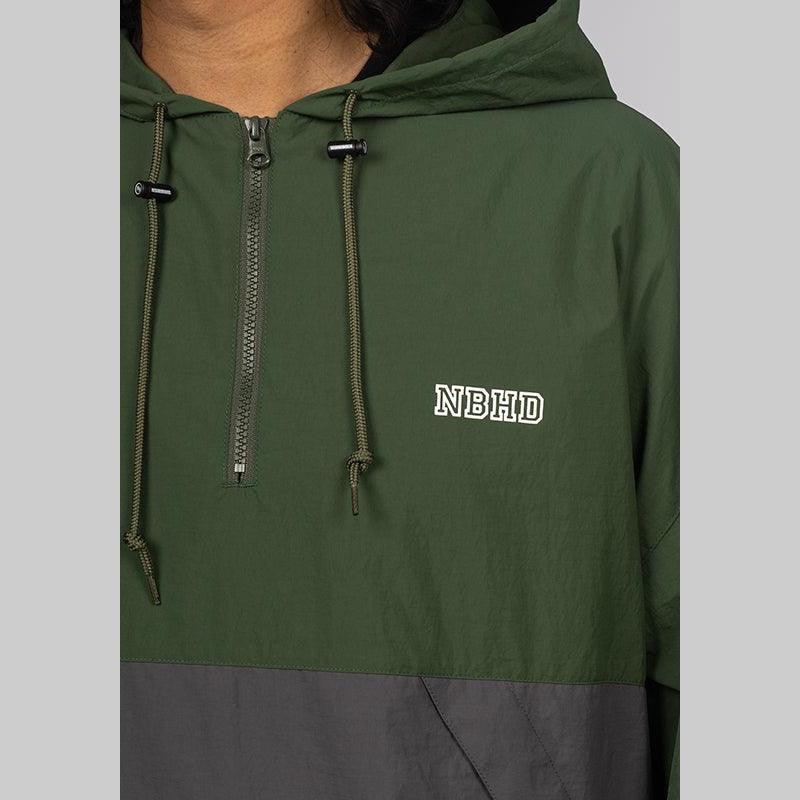 Bicolor Anorak Jacket - Green - LOADED