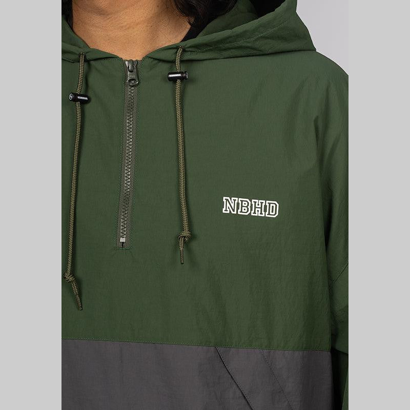 Bicolor Anorak Jacket - Green - LOADED