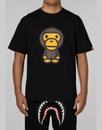 Big Baby Milo T-Shirt - Black - LOADED