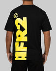 Big Logo T-Shirt - Black/Yellow - LOADED