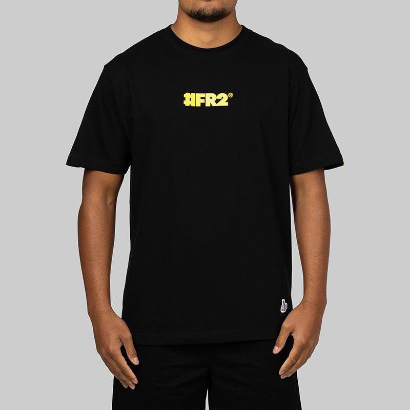 Big Logo T-Shirt - Black/Yellow - LOADED