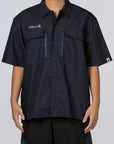 Big Pocket Relaxed Fit Shirt - Navy - LOADED