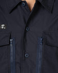 Big Pocket Relaxed Fit Shirt - Navy - LOADED