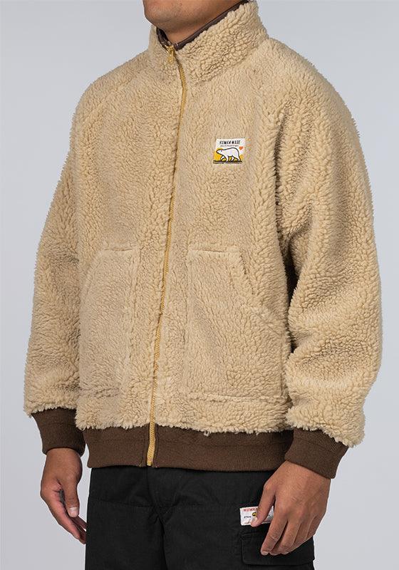 Boa Fleece Jacket - Beige - LOADED
