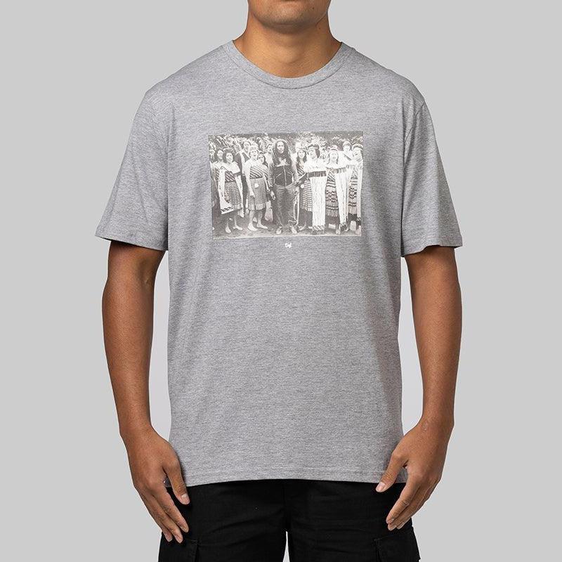 Bob In NZ T-Shirt - Grey - LOADED