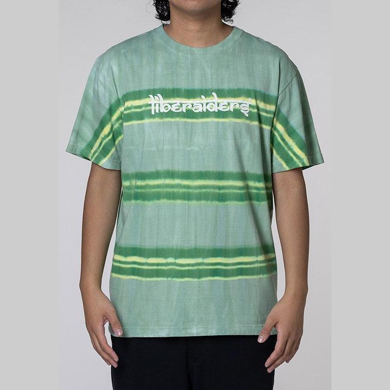 Border Tiedye T-Shirt - Green - LOADED