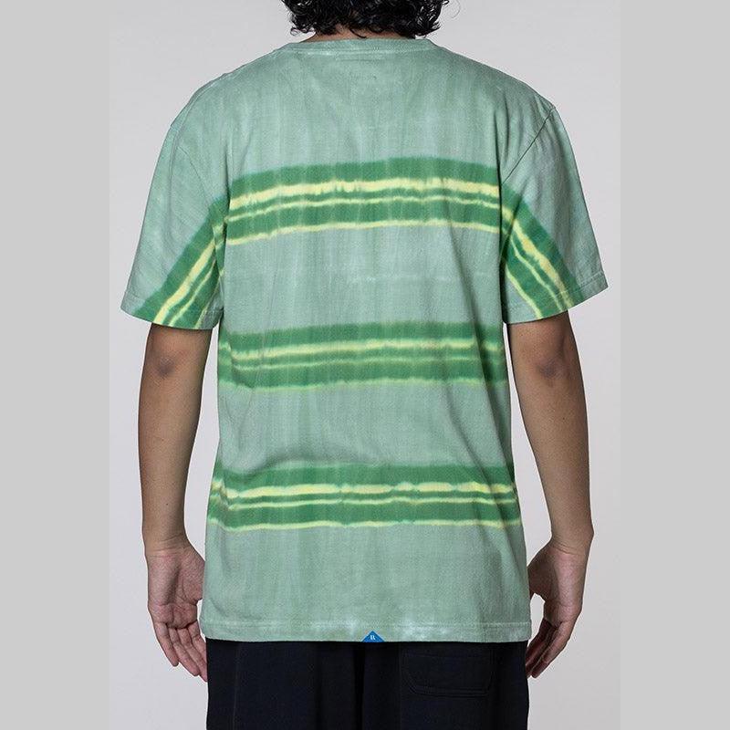 Border Tiedye T-Shirt - Green - LOADED