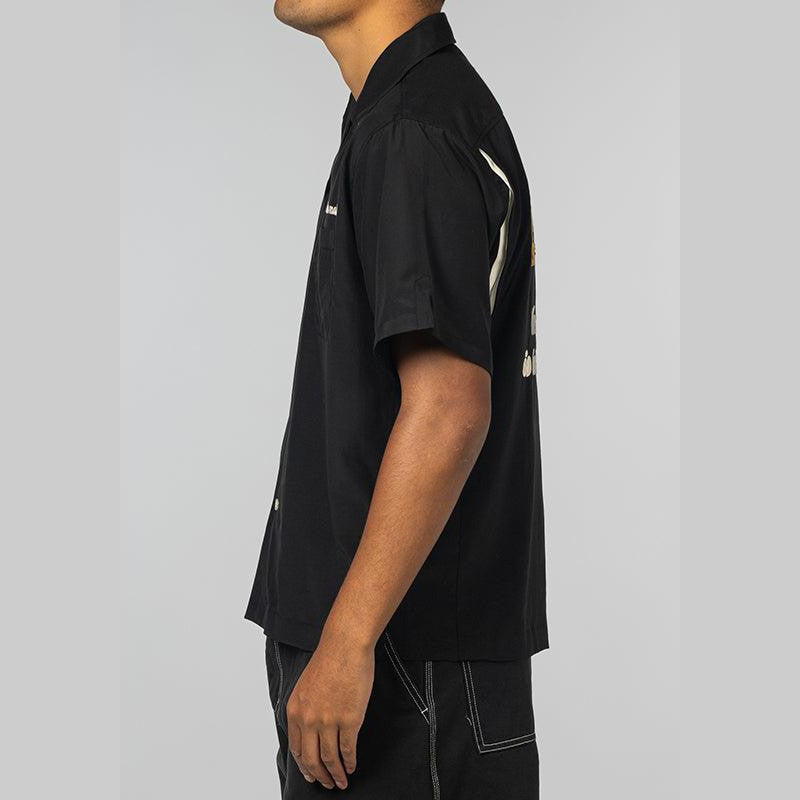 Bowling Shirt - Black - LOADED