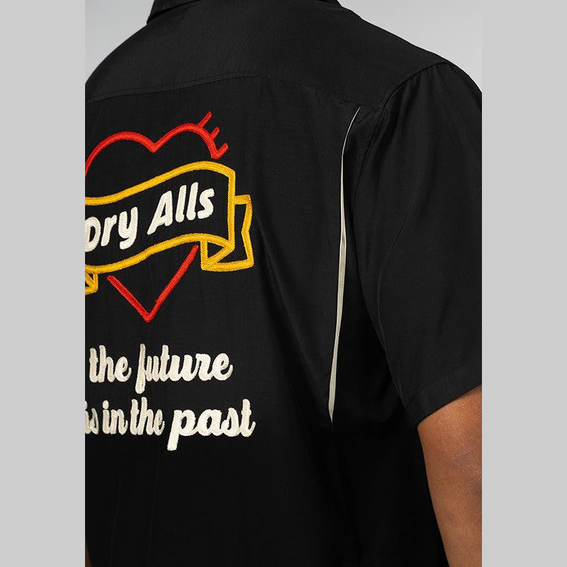 Bowling Shirt - Black - LOADED