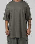 Boxy T-Shirt - Stone Green - LOADED