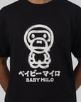 Brush Baby Milo T-Shirt - Black - LOADED