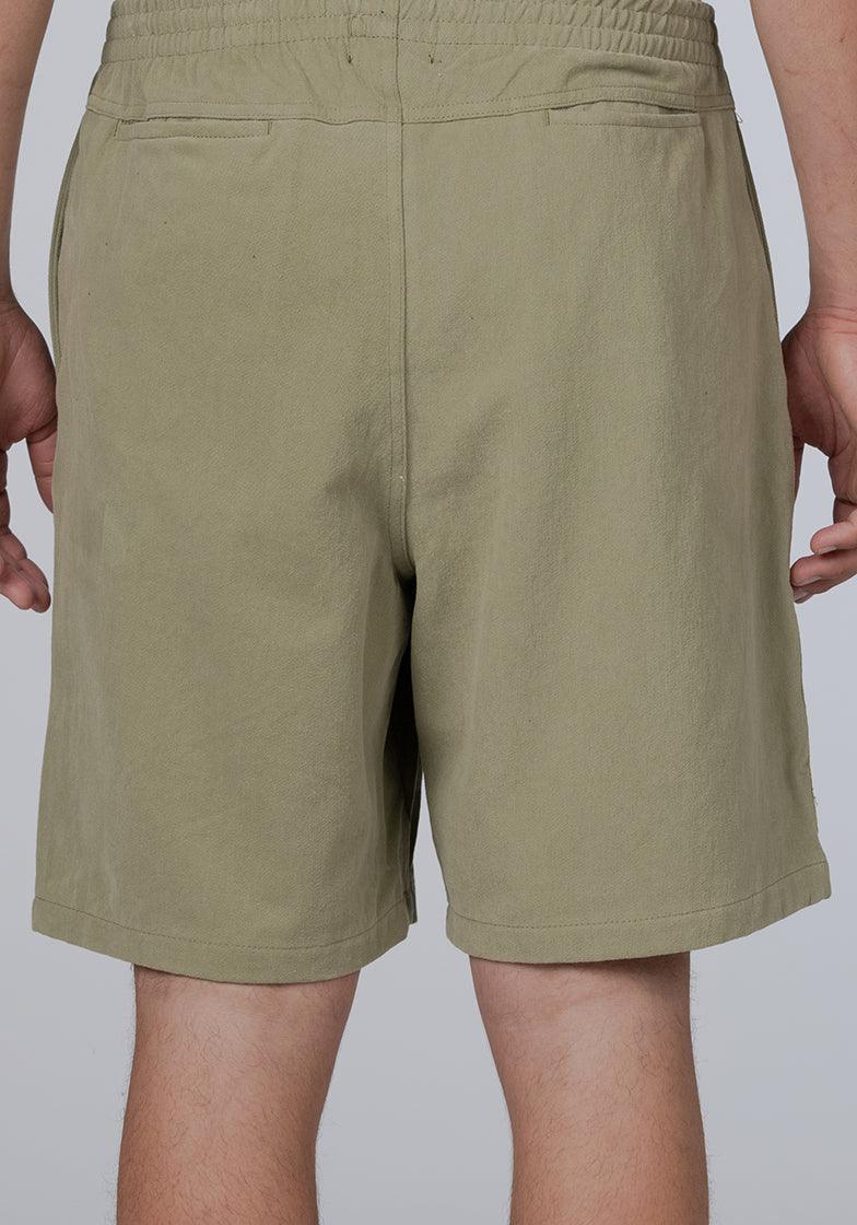 Brushed Beach Short - Washed Military - LOADED
