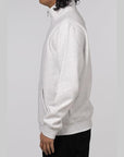 Chase Neck Zip Sweat - Ash Heather/Gold - LOADED