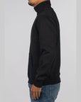 Chase Neck Zip Sweat - Black/Gold - LOADED