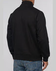 Chase Neck Zip Sweat - Black/Gold - LOADED