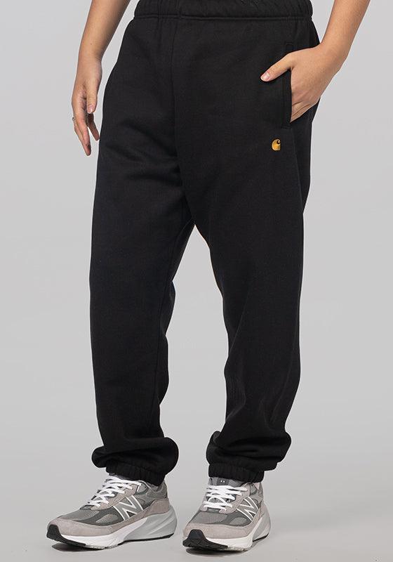 Chase Sweatpant - Black/Gold - LOADED