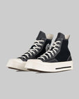 Chuck 70 De Luxe Squared Hi - Black - LOADED