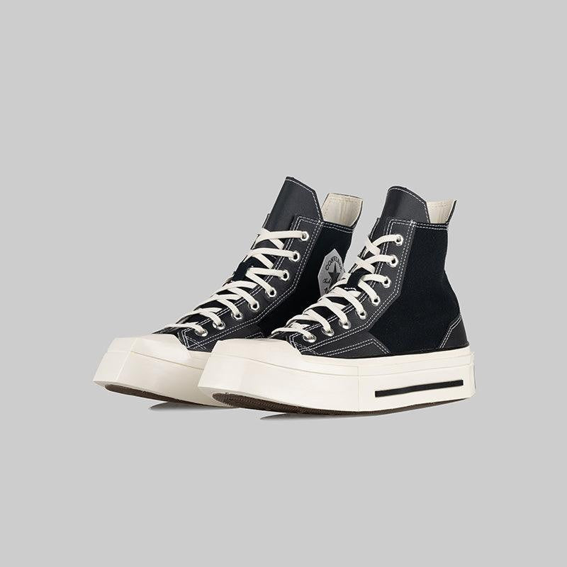 Chuck 70 De Luxe Squared Hi - Black - LOADED