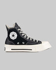 Chuck 70 De Luxe Squared Hi - Black - LOADED