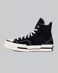 Chuck 70 Plus Hi - Black/Egret - LOADED